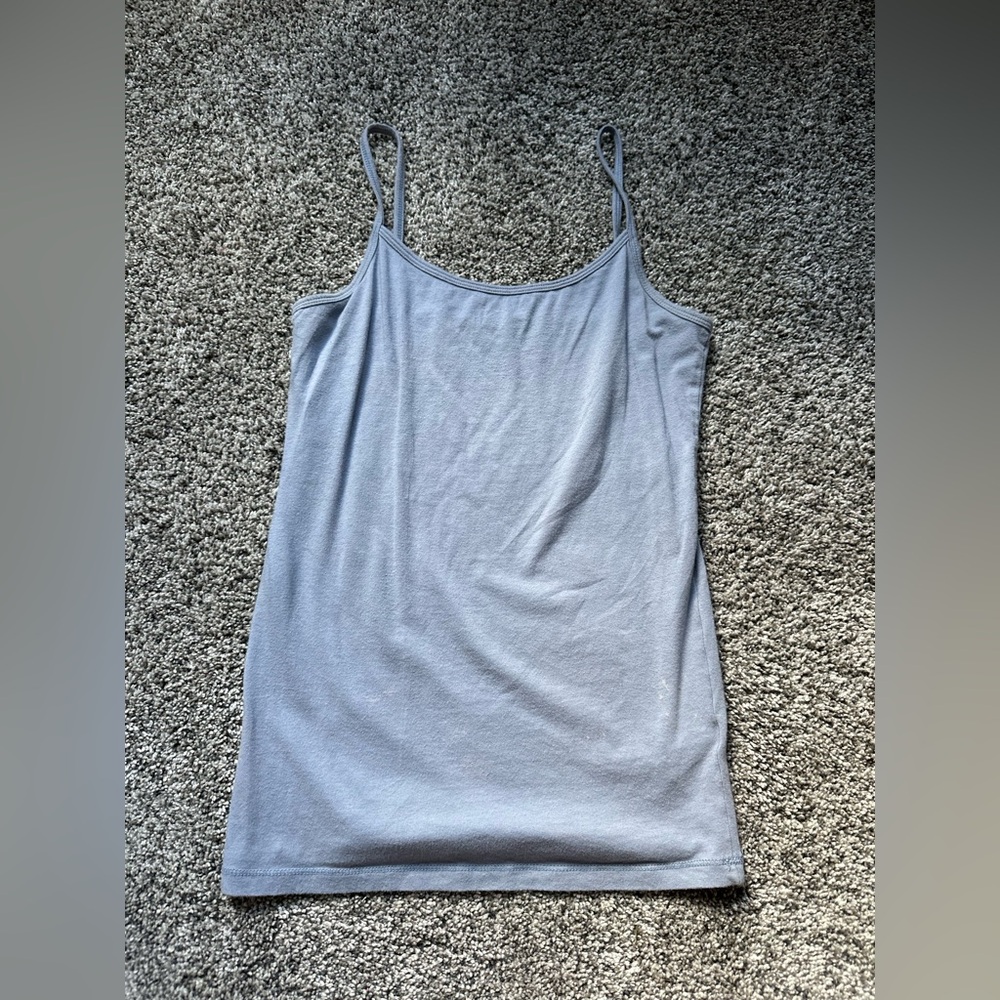 Women's Gray Spaghetti Strap Top